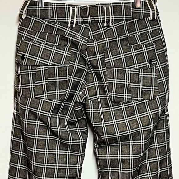 NEW Bonfire Arena plaid Streetwear Inspired Snowboarding Pants Womens Sz M - Picture 5 of 10
